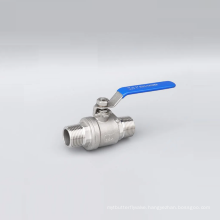 Stainless Steel Male 2PC Ball Valve